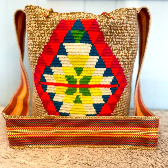 Wayuu bag Large - Picture 2 of 3